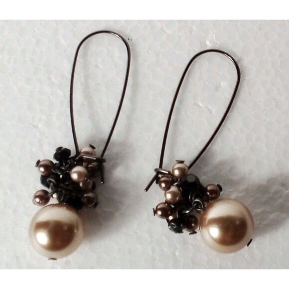 Cute‎ Cluster Ball Hanging/Dangling Earring Non verified - Picture 1 of 9